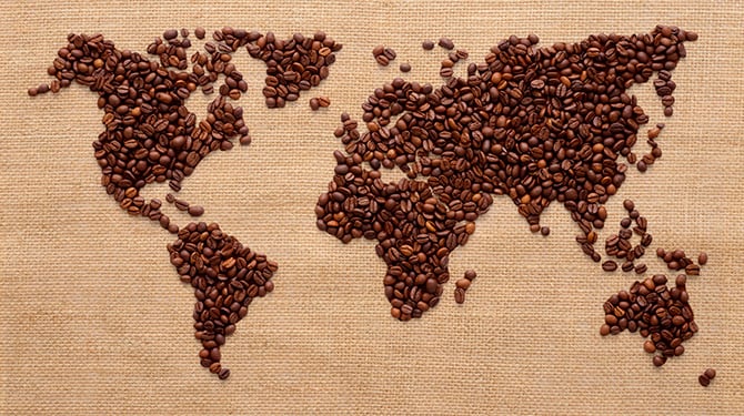 Los principales productores de café