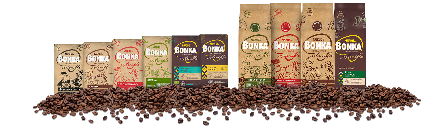 Bodegón de productos Bonka