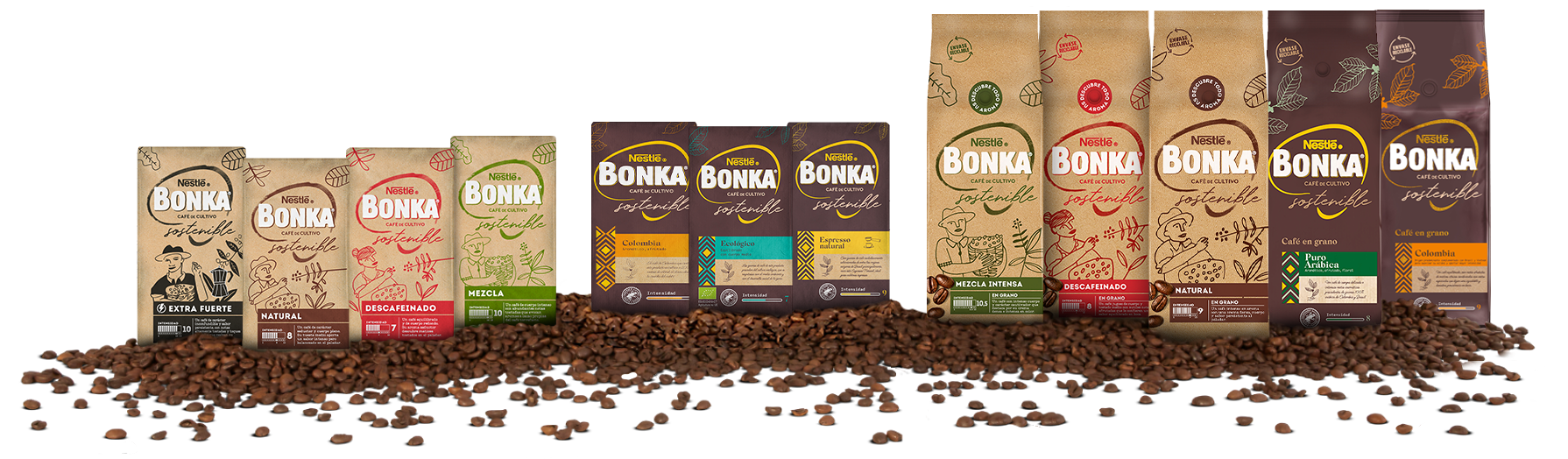 Bodegón de productos Bonka