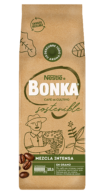 Café Bonka Grano Mezcla Intenso Frontal
