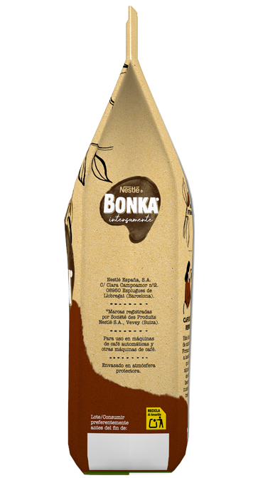 Café Bonka Grano Natural Lateral