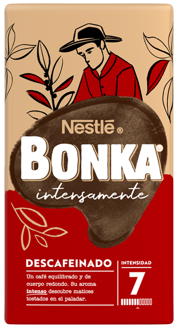 Café Bonka Molido Descafeinado Frontal