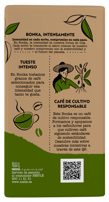Café Bonka Molido Mezcla Trasero