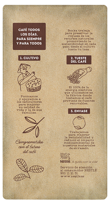 Café Bonka Mezcla Trasero