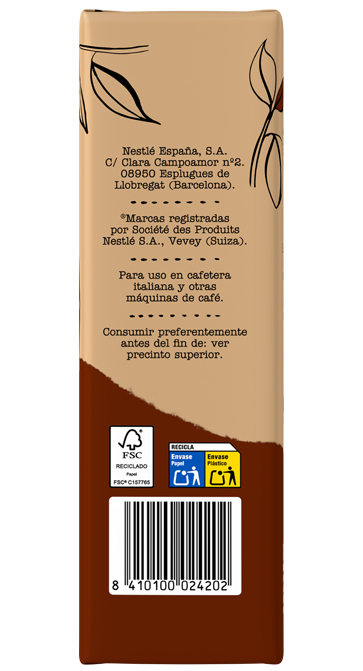 Café Bonka Molido Natural Lateral
