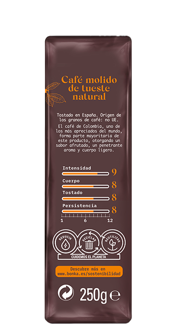 Café Bonka Premium Colombia Lateral
