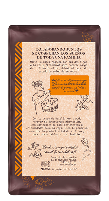 Café Bonka Premium Colombia Trasero