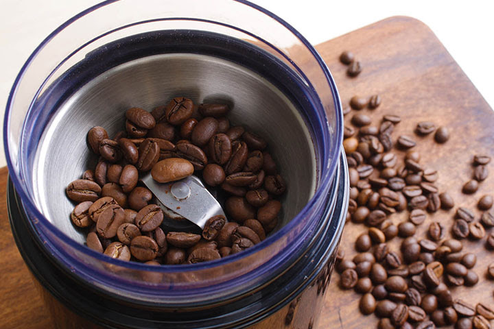 Cafeteras de café en grano