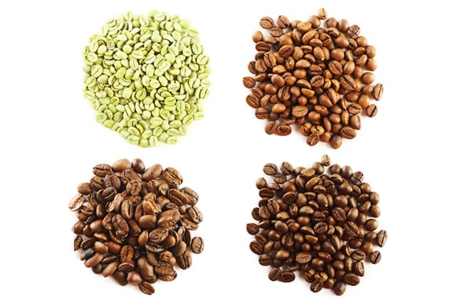 Variedades de café en grano